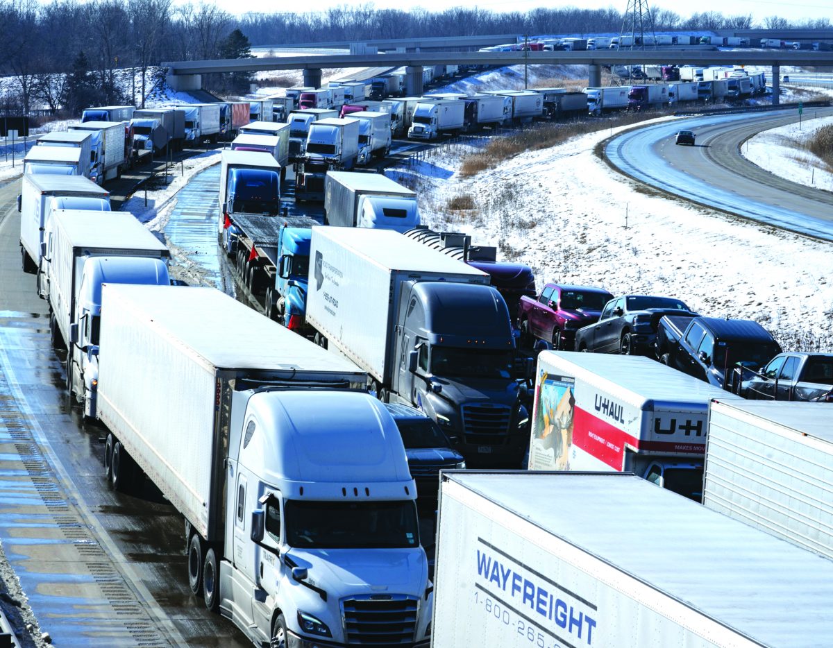 Blockade Causing Delays At Border The BreezeCourier