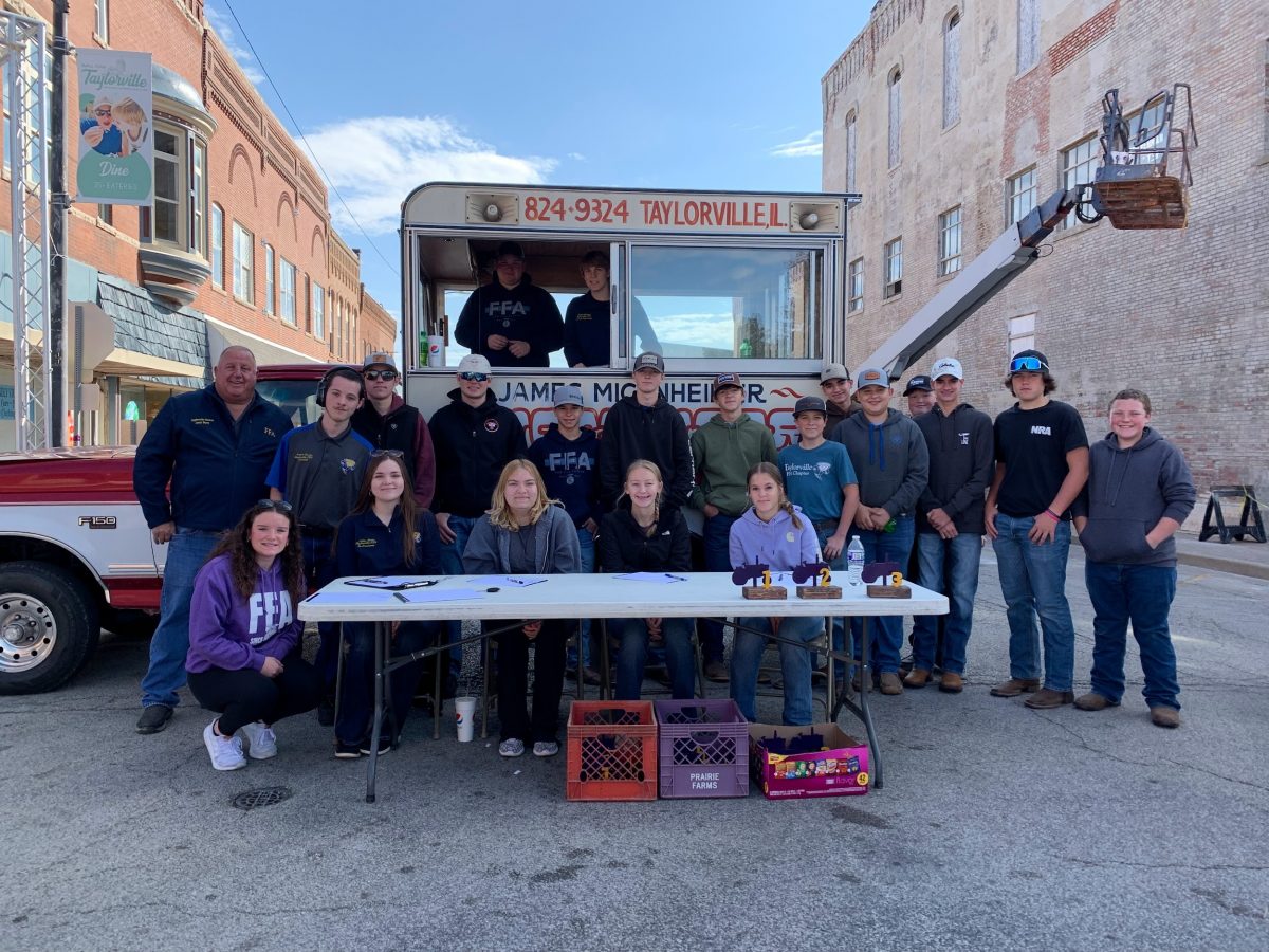 Taylorville FFA Hosts Annual Kiddy Tractor Pull at Chilli Fest The
